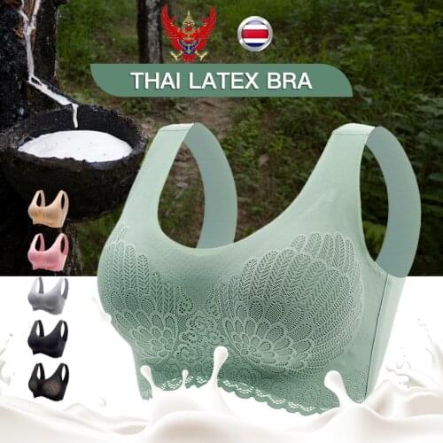 4XL 3XL 2XL Plus Size Bra Seamless Bras For Women Underwear Lace Push Up Bralette With Pad Vest Top Latex Bra