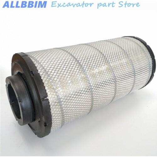 For Volvo EC200B 210BLC 230B EW230 Excavator accessories Air Filter Element Air Filter Assembly high quality accessories