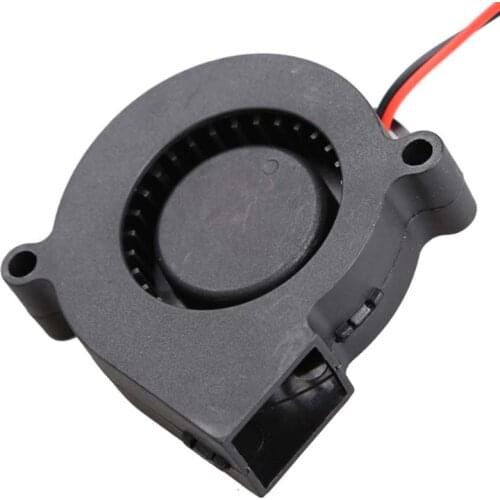 Brushless DC Blower Fan Ultra Quiet Cooling Fan 2 Wires 5015S 12V 0.14A 50x15mm Dropshipping