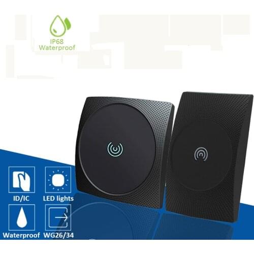 Long Range RFID Card Reader 13.56MHZ/125KHZ Proximity Card Access Control Reader Wiegand 26/34 IP65 Waterproof NFC Reader