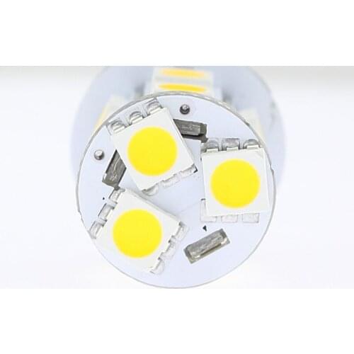 Dimmable 13 Led G4 Lamp 5050SMD G4 BULB 12VDC 12VAC 24VDC 24VAC White Warm White 10pcs/lot