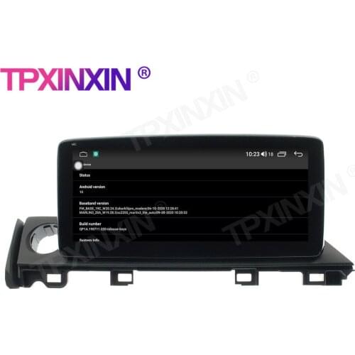 For Mazda 6 2017-2020 Android 10 8+128G Wireless Carplay Car GPS Multimedia Player Headunit Audio Radio Navigtion Tape Recorder