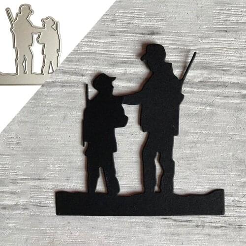 Father Son cutting stencils Die and embossing new 2021 Dies Scrapbooking Craft Supplies Paper Card Making DIY Paper Craft