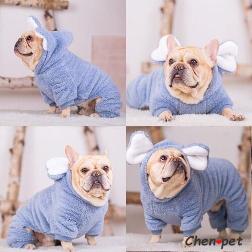 Cute Designer Soft Warm Pet Dog Jumpsuits costumes Clothes for Dogs Pajamas Fleece Coat Jacket Chihuahua Yorkshire Ropa Perro