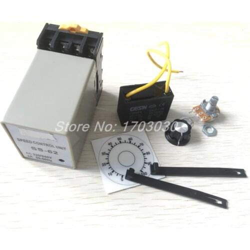 SS-62 Single Phase AC Motor Speed Control Unit Controller 220V/240V 3A 50-60Hz