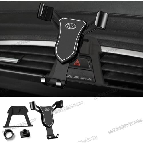 Lsrtw2017 Alloy Plastic Car Dashboard Phone Holder for Geely Boyue Atlas 2016 2017 2018 2019 2020 Interior Mouldings Accessories