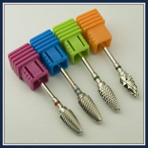 Pro.1pcs Carbide nail drill bit electric Quality nail file drill bit coarse carbide drill 3/32'' high quality Nail file,buffer