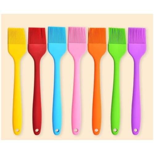 Silicone Grill Brush Heat-Resistant Non-Stick Barbecue Oil Brush For Cake Cooking Tools Kitchen Gadgets