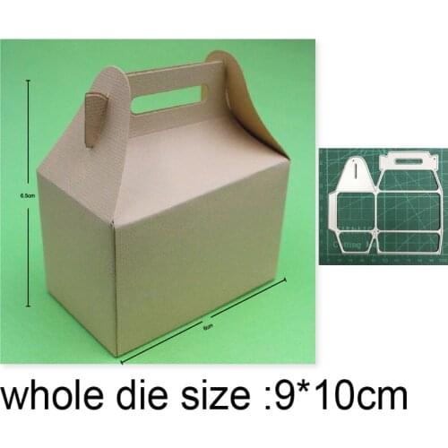 Cutting Dies 3D Box New 2021 Metal Cutting Dies For DIY Scrapbooking Paper And Card Making Decorative Embossing Dies Craft Dies