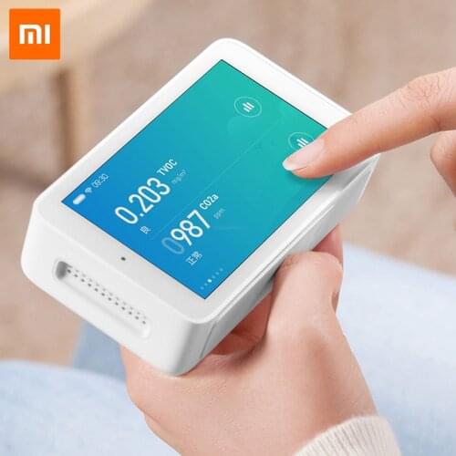 Xiaomi Mijia Air Quality Tester HD Touch Screen Remote Monitoring PM2.5 Temperature Humidity Measurement For Smart Home