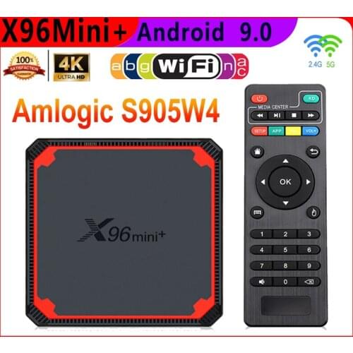 2021 X96 Mini Plus Android TV BOX 4K Media Player netflix account xxxx A53 2.4G/5G Wifi H.265 4K Google Youtube X96Mini