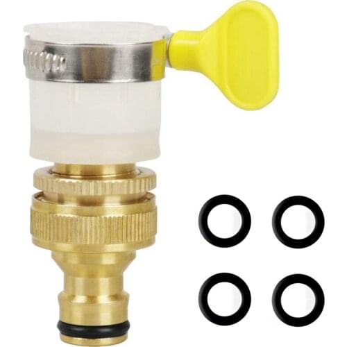 Car Wash Water Gun, Faucet, Pacifier, Eight-Claw Buckle Connector, 6 Points to 4 Points, Washing Machine Connector