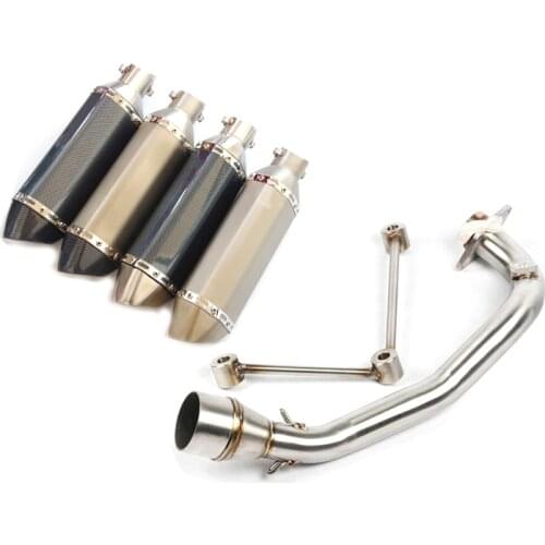 Escape Motorcycle Exhaust Head Link Pipe And 51mm Muffler Stainless Steel Exhaust System For Yamaha BWS 125 All Years