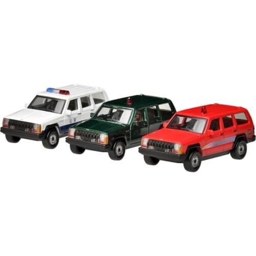 Xartoys 1:64 Beijing Jeep Major Crime Unit 6 Cherokee Police Simulation Model Car