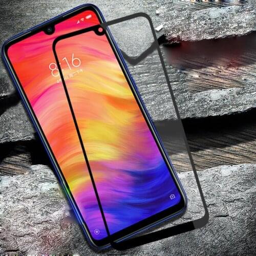 2pcs For Xiaomi Redmi note 7 note7 Glass Tempered Full Cover Tempered Glass Film hongmi note 7 Screen Protector Protective Film