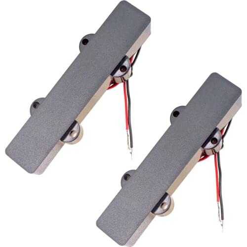 2 Pieces Sealed Humbucker Pickup For 4 String JB Electric Bass Guitar