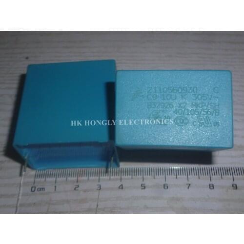 5PCS B32926 X2 MKP/SH 10UF K 106K 305V P=37.5mm B32926C3106K MET FILM CAPACITOR