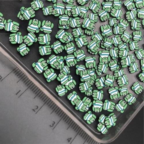 60g Frog Polymerclay,Soft Clay Sprinkle For Kids Diy/Craft Diy Making/Nail Art/Scrapbook Decoration/Craft Filler