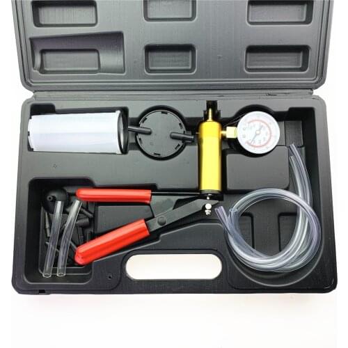 Automobile Oil Pumping Unit Manual Brake Oil Replacement Vacuum Pump Dual-purpose Copper Core Repair Tool