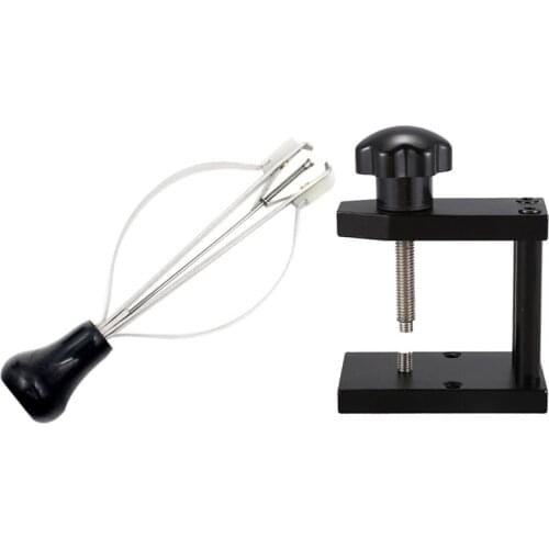 Pins Puller Watchmaker Watch Hand Remover Picker Repair Kit with Watch Case Press Dies Watch Crystal Front Back Case Cover Screw