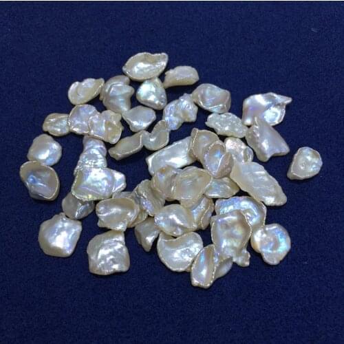 5PCS Natural Pearls Beads Freshwater Pearl Petal Shape Loose Beads For DIY Craft Bracelet Necklace Jewelry Making Size 10-13mm