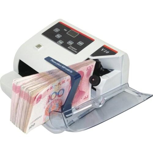 Money Counter with UV/MG Counterfeit Detection - Bill Counting Machine, Fast Counting Bill Counter, Fake Currency Checker
