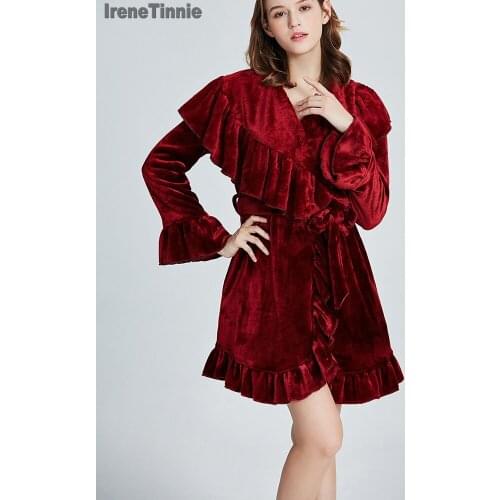 IreneTinnie Women's Short Robes