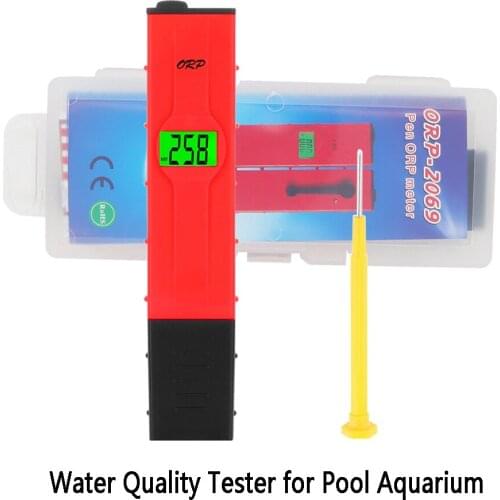 Oxidation Reduction Potential ORP Meter Tester Sensor Probe 1999mV ~ +1999mV Millivolts Pen Type Digital With Backlight LCD