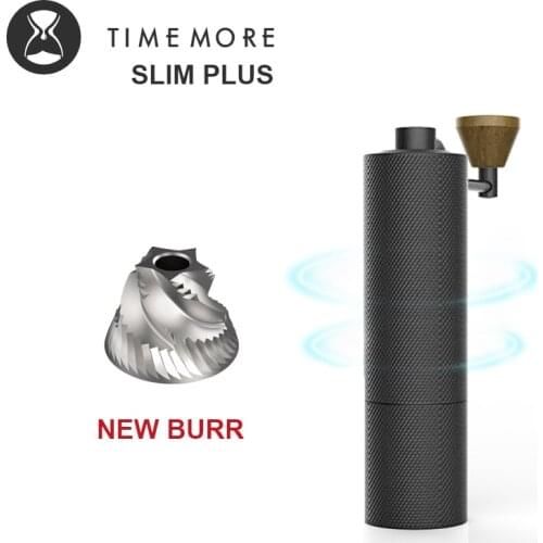 TIMEMORE slim plus coffee grinder brewing and espresso grinder burr upgrade coarseness adjustment portable manual grinder mill