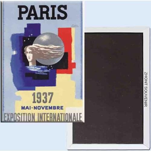 Paris exposition internationale Posters 24096 Retro nostalgic fridge magnets