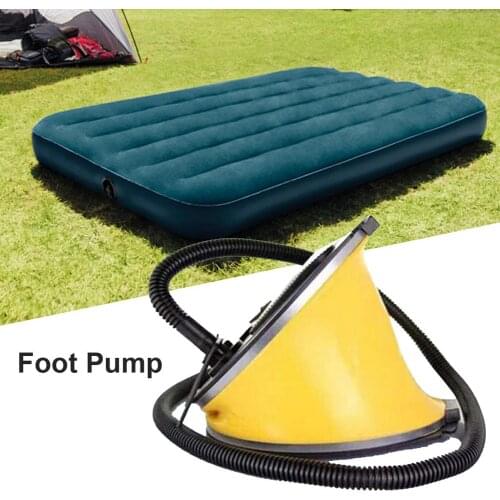 Foot Pump Inflator Foot Air Pump For Camping Balloon Sleeping Air Bed Yoga Ball Pad Mat Mattress 3L Medium Air Pump
