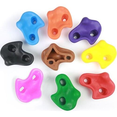 Rock Climbing Grip Wall Stone Plastic Rock Climbing Grip Strength Foot Grip Backyard Toys Can Accommodate Rock Climbing Assorted