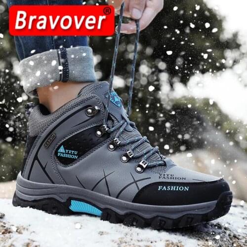Hiking Shoes Boots Men Women Trekking Winter Sneakers Anti-Slip Waterproof Outdoor Stability Tactical Hard-wearing