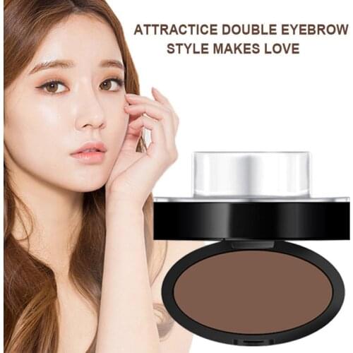Eyebrow Enhancer Powder Magic Eyebrow Powder Definition Brow Stamp Waterproof Paint Technic T0965