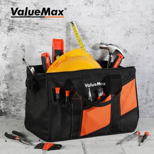 WORKPRO 14 Inches Tool Bag for Tool Kits Multifunctional Bags Travel Bags