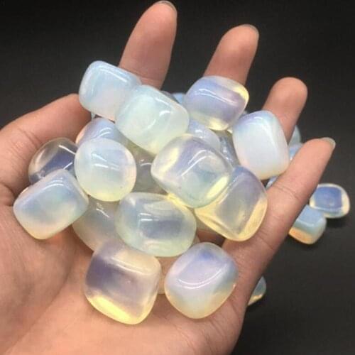 High Quality Opal Stone Natural Quartz Crystal Opal Gemstone Unique Gift Fish Tank Flower Pot Decoration For Friends Families