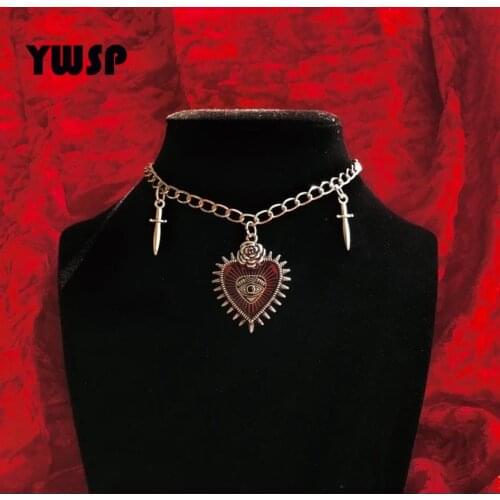 Панк-ожерелья YWSP China At AliExpress