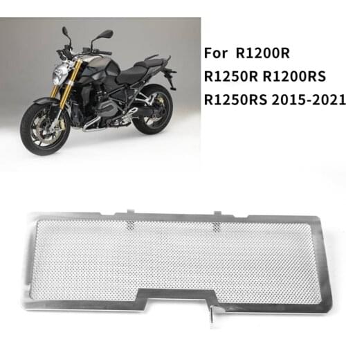 Motorcycle Radiator Grille Guard Protector Cover for-BMW R1200R R1250R R1200Rs R1250Rs 2015-2020 Water Cooler Protection