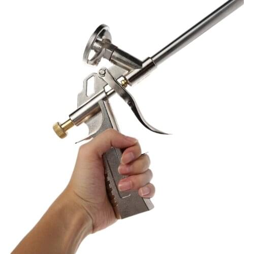 1Pc Alloy Foam Expanding Spray Gun Sealant Dispensing PU Insulating Applicator Tool