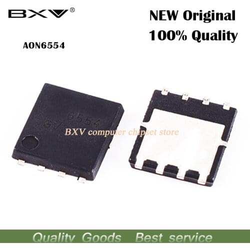 10pcs AON6554 AO6554 6554 QFN new original laptop chip free shipping