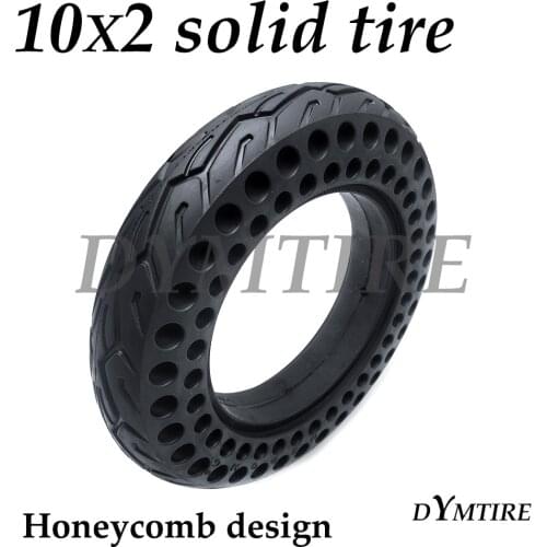 10x2 Solid Tire for Electric Scooter Balance Car 10 Inch Tubeless Explosion-Proof Non-Pneumatic Tyre