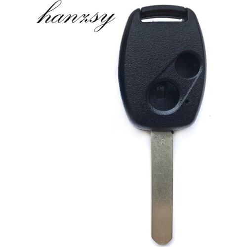 2 Button Remote Key shell For Honda Accord Cr-V Civic Insight Ridgeline 2007-2013 Replacement Car Key Fob Cover uncut Blade
