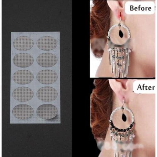 300Pcs Invisible Earring Stabilizers Ear Support Waterproof Patches for Earrings A0NF