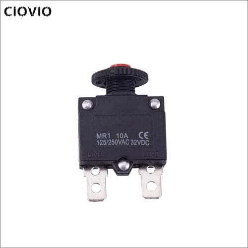 10Pcs 2A 3A 4A 5A 6A 7A 8A 10A 15A 20A Circuit Breaker Overload Protector Switch Fuse
