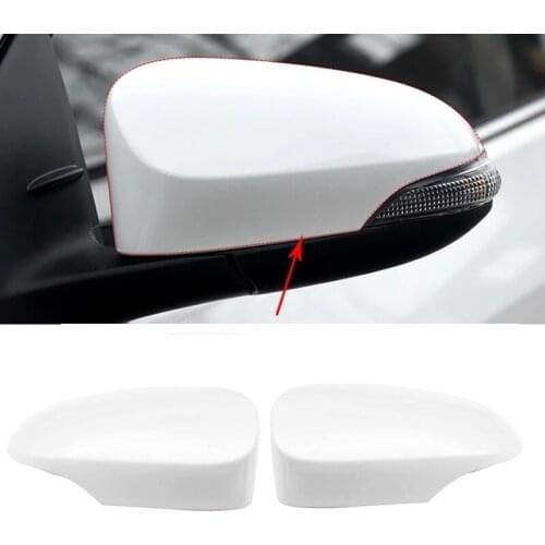 87945-02930 87915-02930 2Pcs Car Rear View Mirror Cover Cap for Toyota Corolla 2014 2015 2016 2017