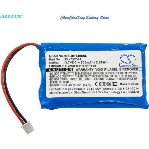 Cameron Sino 700mAh Battery for Educator Transmittersn (ET-400,ET-402,ET-800,ET-802,EZ-900,EZ-902,EZ-903,EZ-904,K9-400,K9-402)