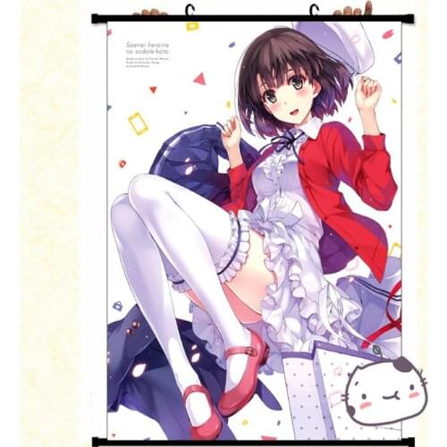 Anime Manga saenai heroine no sodate-kata Saenai Heroine no Sodatekata Wall Scroll Painting 40x60 Picture Wallpaper Stickers 001