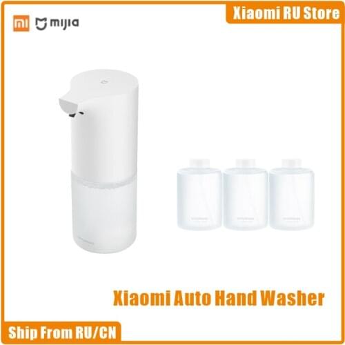 2021 Original Xiaomi Mijia Auto Induction Foaming Hand Washer Wash Automatic Soap 0.25s Infrared Sensor For Smart Homes