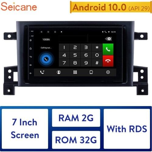Seicane 7" 4-core Android GPS Navigation Car Radio with FM WIFI For 2005-2015 SUZUKI GRAND VITARA Support Bluetooth TPMS DVR