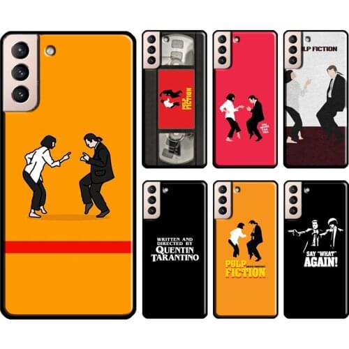 Pulp Fiction Dance Cover For Samsung Galaxy S20 FE S8 S9 S10 Plus Note 9 10 Note 20 Ultra S21 Phone Case